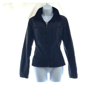 UNIONBAY Navy Black Fleece Jacket